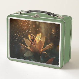 Lunch Box Fée dans une boîte à lunch Fleur / Pluie printaniè