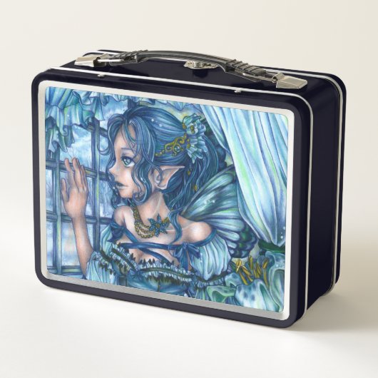 Lunch Box Fée de givre vue d'un hiver saphir (Dos)