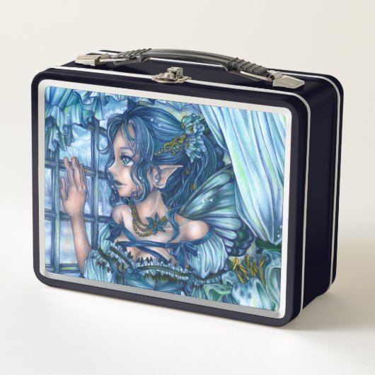 Lunch Box Fée de givre vue d'un hiver saphir (Devant)