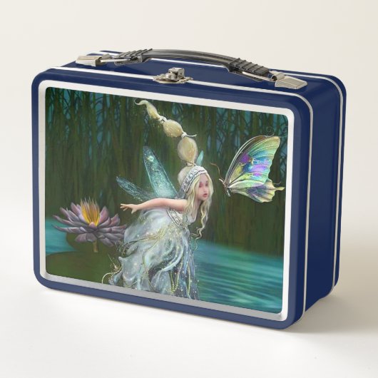 Lunch Box Fée et papillon (Devant)