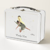 Lunch Box Fée Fille Avec Ailes Jaunes Boîte À Déjeuner (Devant)