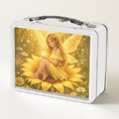 Lunch Box Fée sur un tournesol (Dos)