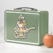 Lunch Box Feel the Blues - Conception de guitare artistique (En situation)