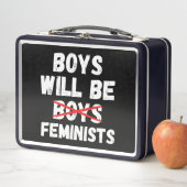 Lunch Box Feminist Boy - Les garçons seront féministes II (En situation)