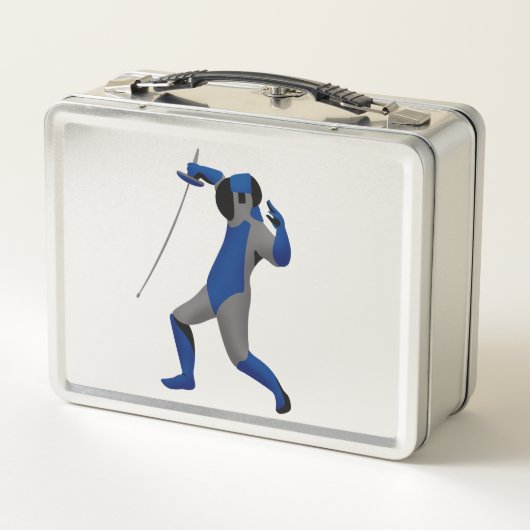 Lunch Box Fencer bleu (Dos)
