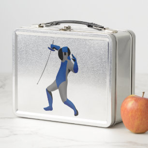 Lunch Box Fencer bleu