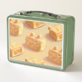 Lunch Box Fer T : motif de gâteau d'ananas de Taiwan (Dos)