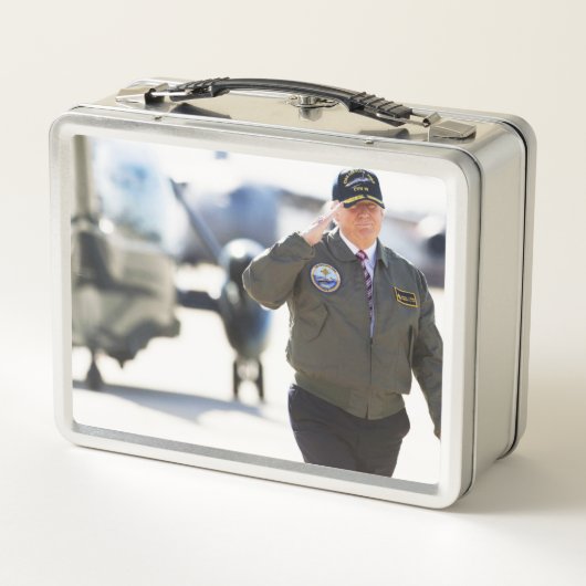 Lunch Box Fermer la frontière Drill Drill Trump 2024 (Dos)