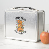 Lunch Box Festival de citrouilles d'Halloween Jack O Lantern (En situation)