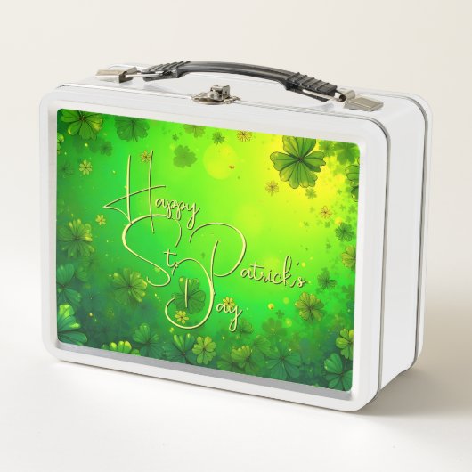 Lunch Box Festive St. Patrick's Day Greys (Devant)