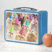 Lunch Box Fête de chats (En situation)