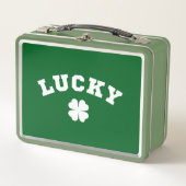 Lunch Box Fête de la Saint-Patrick Trèfle Chanceux (Devant)
