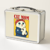 Lunch Box Fête des mères de maman chats (Devant)