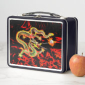 Lunch Box Feu de dragon incroyable sur Lucky Energy (En situation)