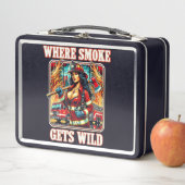 Lunch Box Feu de pompier à chaud - Gras & Fiery (En situation)