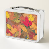 Lunch Box Feuilles d'automne colorées (Dos)