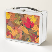Lunch Box Feuilles d'automne colorées (Devant)