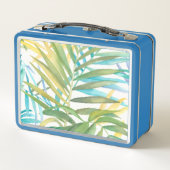 Lunch Box Feuilles de palmiers tropicaux (Dos)