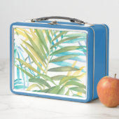 Lunch Box Feuilles de palmiers tropicaux (En situation)