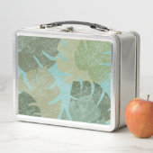 Lunch Box Feuilles dénaturés tropicaux (En situation)