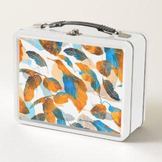 Lunch Box Feuilles Silhouette : aquarelle, PA sans fil numér