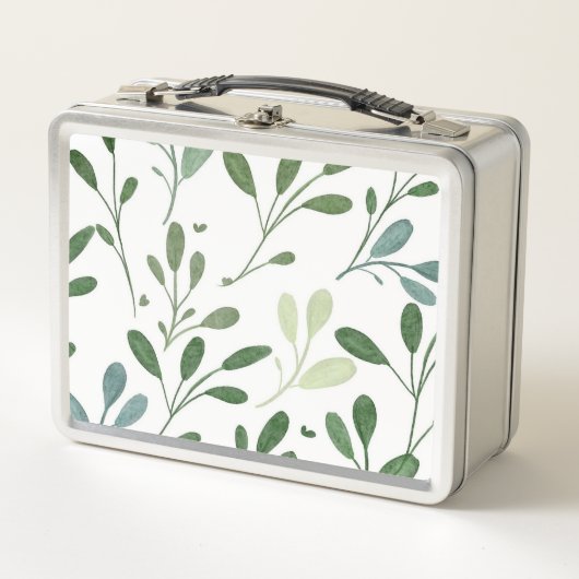 Lunch Box Feuilles verts (Devant)
