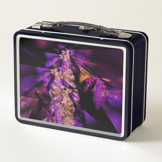 Lunch Box Feuilles violets (Dos)