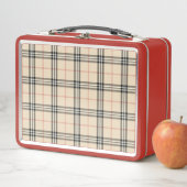 Lunch Box Fiambrera con estampado tartan (En situation)