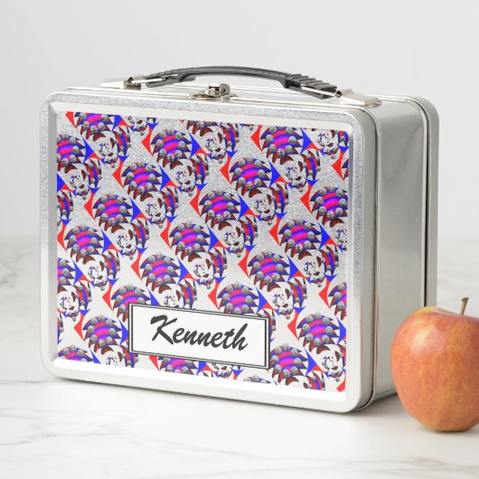 Lunch Box Fibonacci 'Fish Checker' par Kenneth Yoncich (En situation)