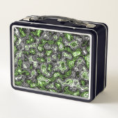 Lunch Box Fier trippy grunge funky abstrait agender Pride (Dos)