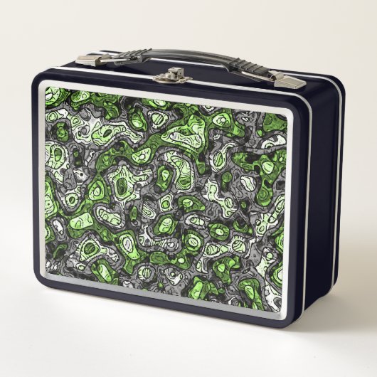 Lunch Box Fier trippy grunge funky abstrait agender Pride (Devant)
