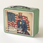 Lunch Box Fière âme du 4 juillet (Dos)