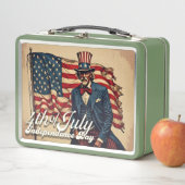 Lunch Box Fière âme du 4 juillet (En situation)