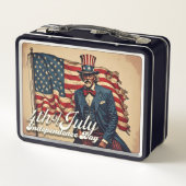 Lunch Box Fière âme du 4 juillet (Dos)