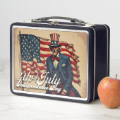 Lunch Box Fière âme du 4 juillet (En situation)