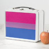Lunch Box Fierté bisexuelle (Drapeau Bi) (En situation)