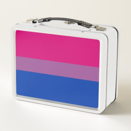 Lunch Box Fierté bisexuelle (Drapeau Bi) (Dos)