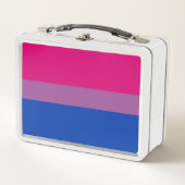 Lunch Box Fierté bisexuelle (Drapeau Bi) (Devant)