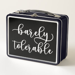 Lunch Box Fierté Et Préjudice - À Peine Tolérable I