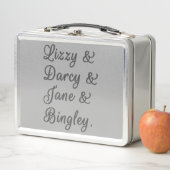 Lunch Box Fierté et préjugés Couples I (En situation)