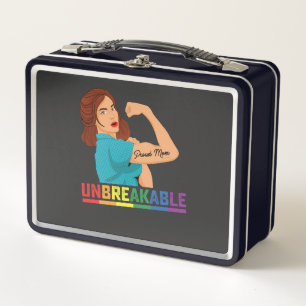 Lunch Box Fierté LGBT Indestructible Fière Maman gay Lesbien