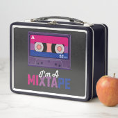 Lunch Box Fierté LGBT Je suis une casette Mixtape (En situation)
