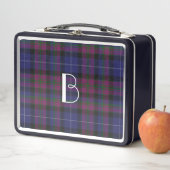 Lunch Box Fierté monogramme de Scotland Plaid (En situation)