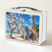 Lunch Box Filets de pêche séchant sur la plage (Devant)