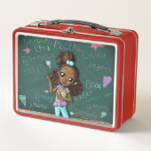 Lunch Box Fille afro-américaine (Devant)