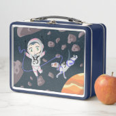 Lunch Box Fille Astéroïde (En situation)