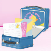 Lunch Box Fille Canard en caoutchouc 1er Anniversaire heure