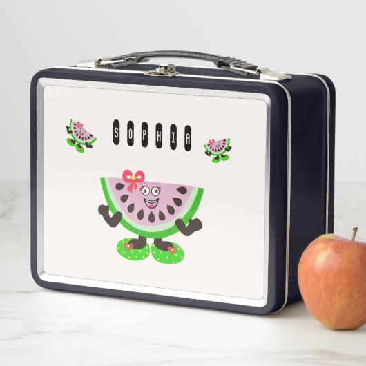 Lunch Box Fille de pastèque (En situation)