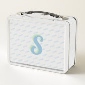 Lunch Box Fille en salopette Rousse (Dos)