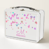 Lunch Box Fille Sirène Parties scintillant & Foil Confetti M (Devant)
